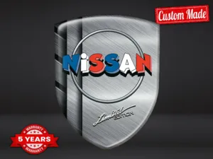 Nissan Decalcomanie 3D Gel Tuning Sport Logo Racing Cupola
